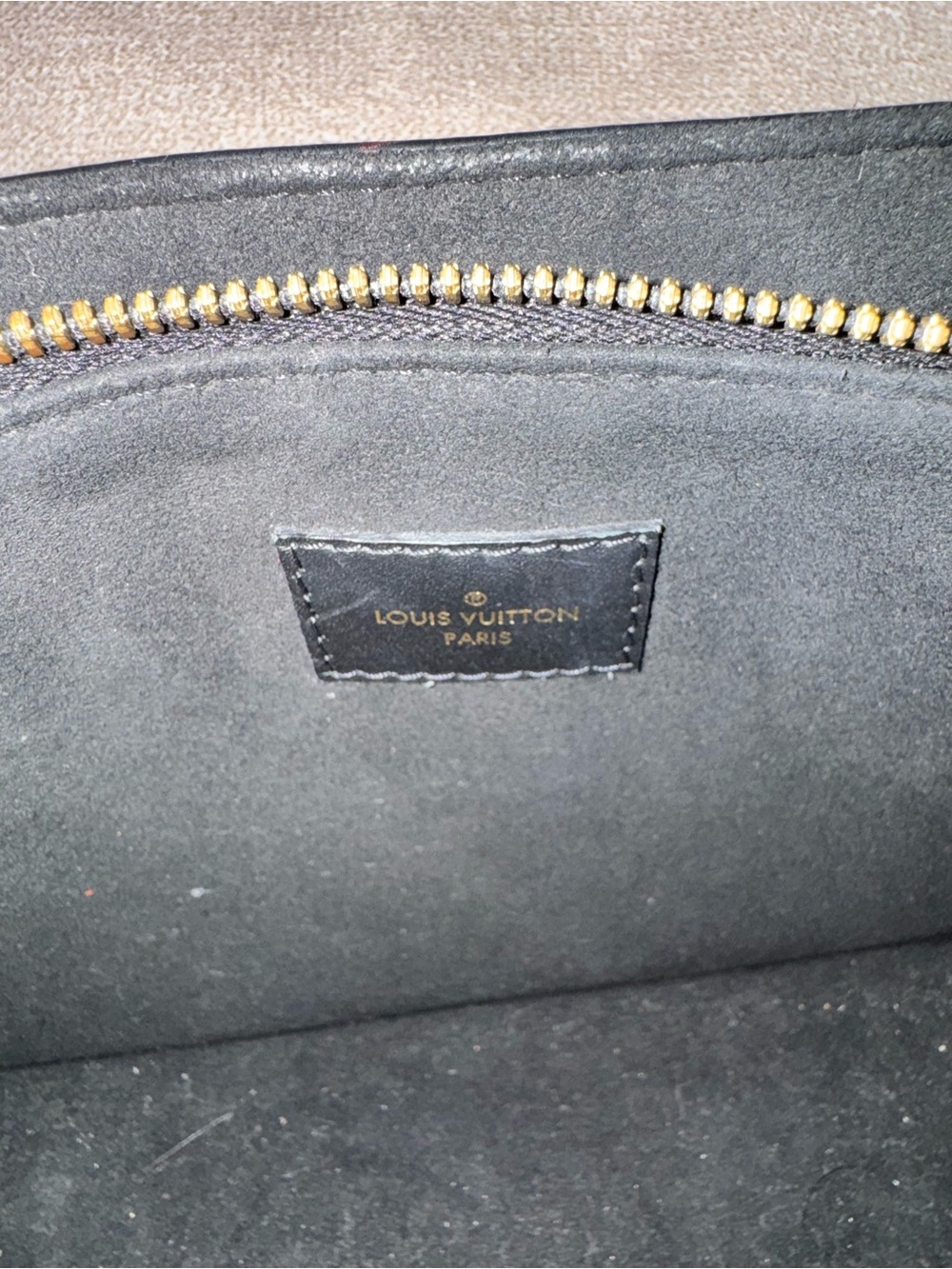 Discontinued Louis Vuitton Brown Monogram Satchel with Black Trim “Soufflot MM” - Picture 8 of 16
